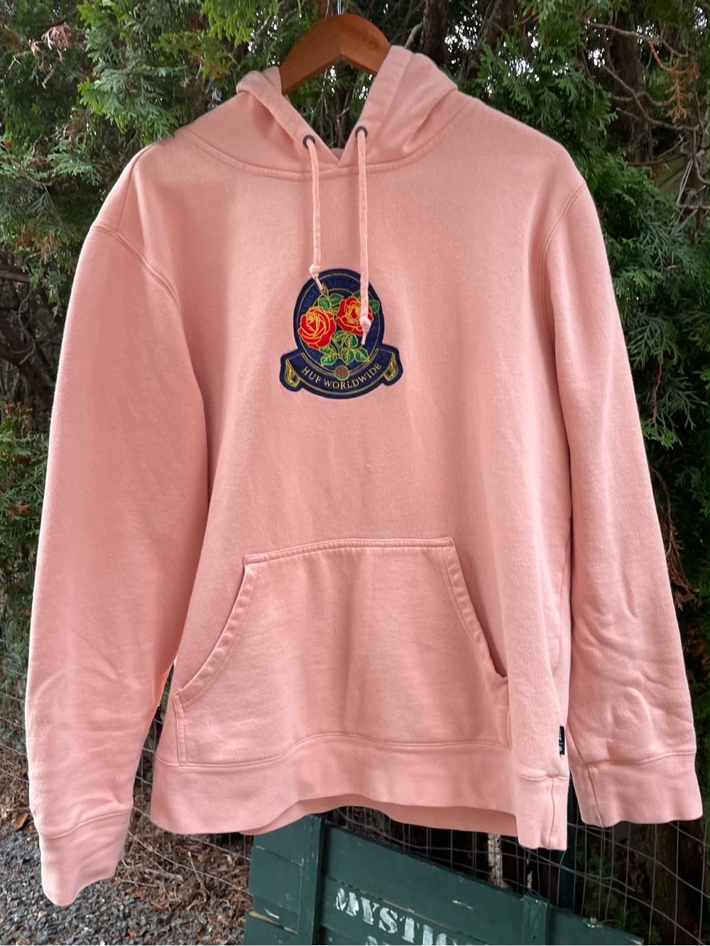 Pink Huf Hoodie